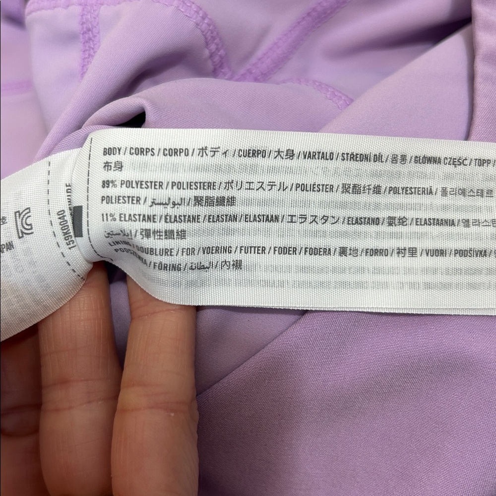 Abercrombie & Fitch Lilac Purple Athletic Dress with built in shorts size Large - Picture 6 of 8